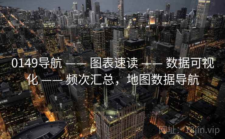 0149导航 —— 图表速读 —— 数据可视化 —— 频次汇总，地图数据导航